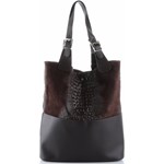 Genuine Leather shopper bag matowa