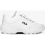 Sneakersy damskie Fila sznurowane na platformie bez wzorów