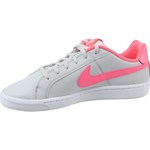 Trampki dziecięce białe Nike bez wzorów sznurowane