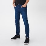 House - Jeansy slim fit - Granatowy House 32/32