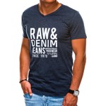 T-shirt męski Ombre z krótkim rękawem młodzieżowy