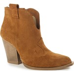 Zamszowe botki Serena camel Saway 36 promocyjna cena