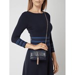 Kopertówka Valentino By Mario niebieska na ramię glamour