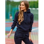 Bluza damska z kapturem granatowa W02-25TM Modanoemi By Escoli XXL okazja Escoli