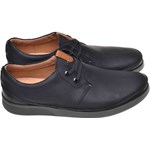 Półbuty męskie Clarks na jesień wiązane casual