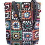 Shopper bag Ptakmoda.com duża zdobiona młodzieżowa