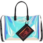 Shopper bag Tommy Hilfiger mieszcząca a5 wielokolorowa