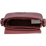 Modne Torebki Damskie Listonoszki Vintage firmy David Jones Bordowa (kolory) David Jones PaniTorbalska
