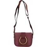 Modne Torebki Damskie Listonoszki Vintage firmy David Jones Bordowa (kolory) David Jones PaniTorbalska
