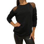 Bluza damska czarna Modnakiecka.pl