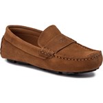Mokasyny BOSS - J29196 S Chocolate Brown 309 Boss 35 eobuwie.pl