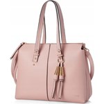 Shopper bag Felice na ramię z breloczkiem elegancka