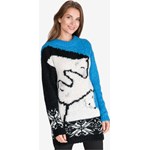 Sweter damski Twinset z okrągłym dekoltem