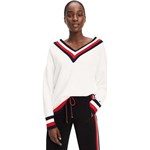 Sweter damski biały Tommy Hilfiger