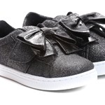 Czarne Slip On Little Sparkle