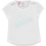 Bluzka dziewczęca Adidas z krótkim rękawem