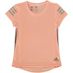 Bluzka dziewczęca Adidas z krótkim rękawem