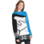 Sweter damski Twinset z okrągłym dekoltem