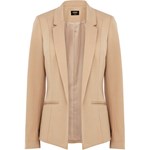 Seamed Ponte Jacket oasis brazowy kurtki
