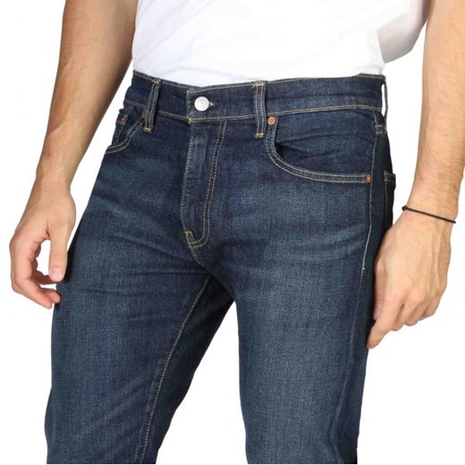 Jeansy męskie niebieskie Levi's z elastanu