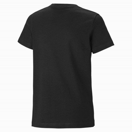 Czarny t-shirt chłopięce Puma