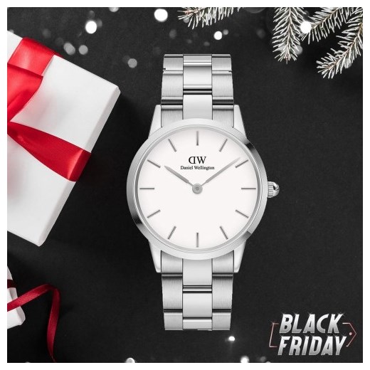 Daniel Wellington DW00100203 ICONIC LINK 36MM |⌚PRODUKT ORYGINALNY Ⓡ - NAJLEPSZA CENA ✔ | Daniel Wellington Zegarkinareke.pl