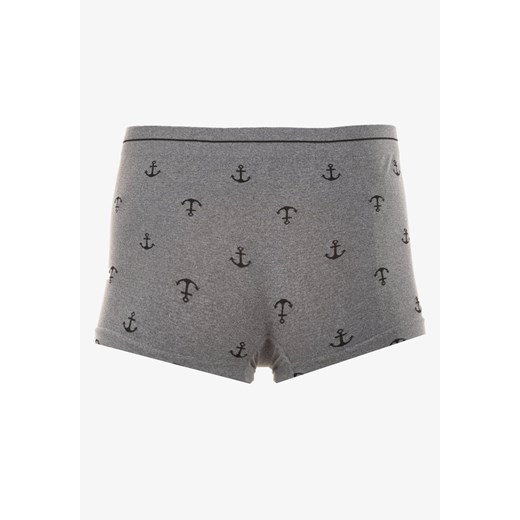 Szare Bokserki Molsis XL/XXL Born2be Odzież