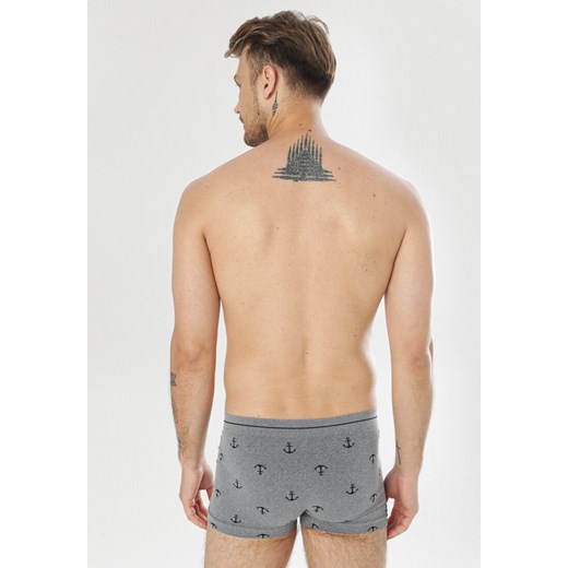 Szare Bokserki Molsis XL/XXL Born2be Odzież