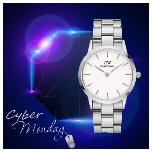 Daniel Wellington DW00100203 ICONIC LINK 36MM |⌚PRODUKT ORYGINALNY Ⓡ - NAJLEPSZA CENA ✔ | Daniel Wellington Zegarkinareke.pl