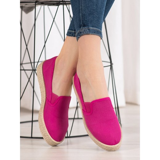 FUKSJOWE ESPADRYLE 37 okazyjna cena czasnabuty.pl