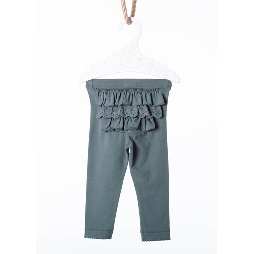 Newbie Legginsy z falbaną kolor zielony Oficjalny sklep Allegro