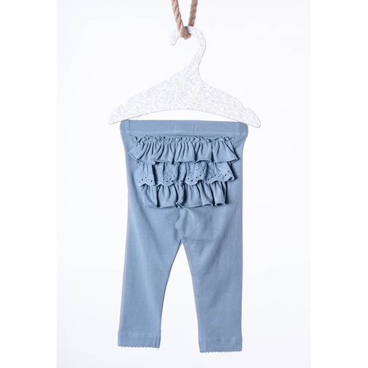 Newbie Legginsy z falbaną kolor turkusowy Oficjalny sklep Allegro