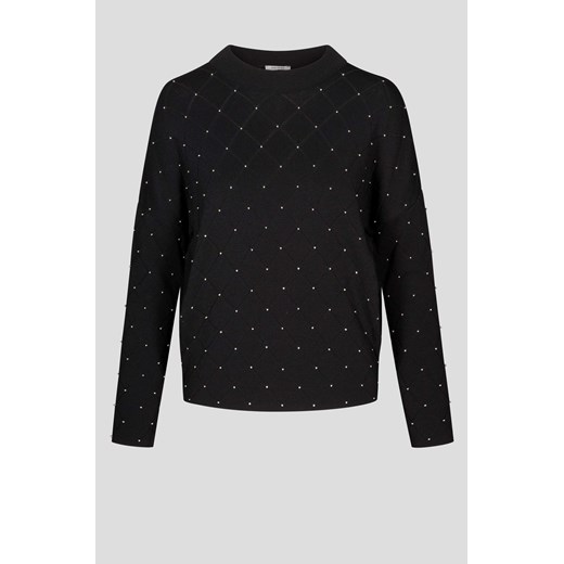 Sweter nietoperz z perłami S orsay.com