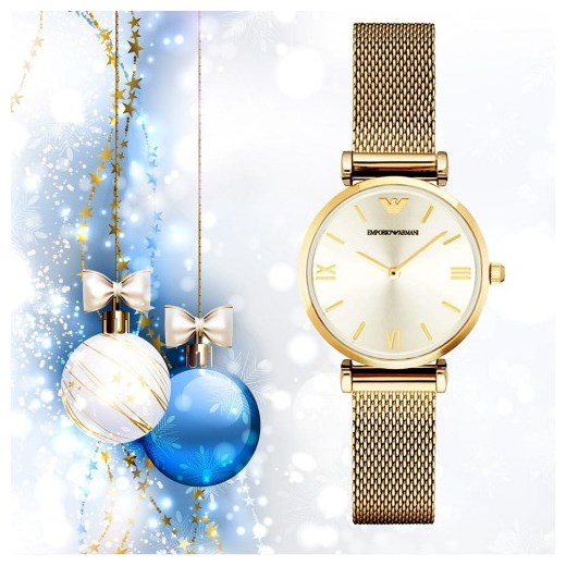Emporio Armani Gianni T-Bar AR1957 |⌚PRODUKT ORYGINALNY Ⓡ - NAJLEPSZA CENA ✔ | Emporio Armani Zegarkinareke.pl