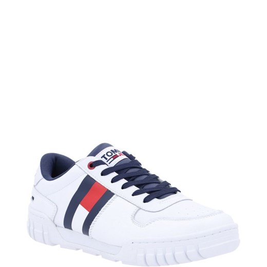 Tommy Jeans Skórzane trampki RETRO Tommy Jeans 41 promocyjna cena Gomez Fashion Store