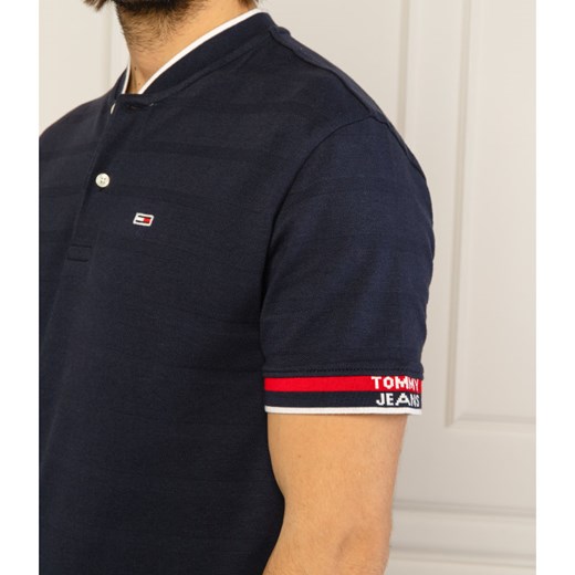 Tommy Jeans Polo TJM BASEBALL | Regular Fit | pique Tommy Jeans XL okazja Gomez Fashion Store