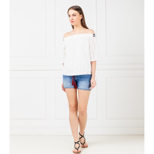 Pepe Jeans London Szorty Thrasher sparks | Regular Fit | denim 24 okazyjna cena Gomez Fashion Store