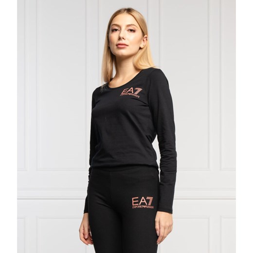 EA7 Bluzka | Regular Fit XS wyprzedaż Gomez Fashion Store