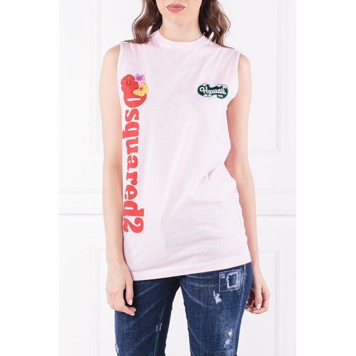 Dsquared2 Top | Regular Fit Dsquared2 S promocja Gomez Fashion Store