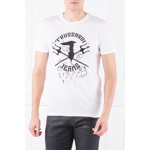 Trussardi Jeans T-shirt | Regular Fit Trussardi Jeans XL okazja Gomez Fashion Store