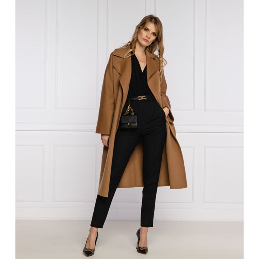 Elisabetta Franchi Wełniany płaszcz Elisabetta Franchi 36 okazyjna cena Gomez Fashion Store