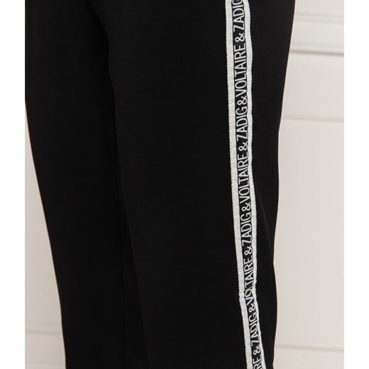 Zadig&Voltaire Spodnie PAULA BAND | Regular Fit Zadig&voltaire 38 promocja Gomez Fashion Store