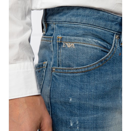 Emporio Armani Jeansy j09 | Tapered Emporio Armani 31/32 okazyjna cena Gomez Fashion Store