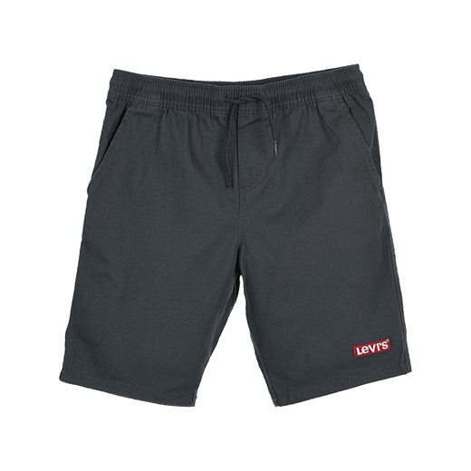 Levi's spodenki chłopięce czarne z haftem
