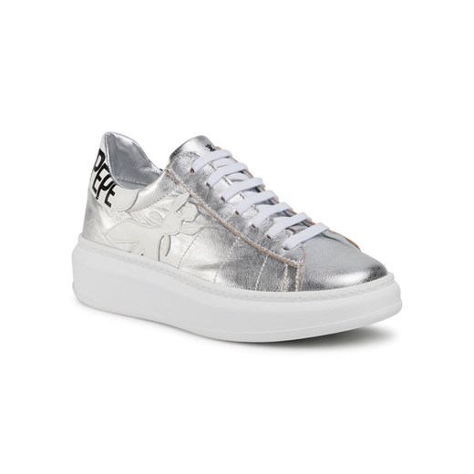 Patrizia Pepe Sneakersy 2V9708/A3LT-S298 Srebrny Patrizia Pepe 37 promocyjna cena MODIVO