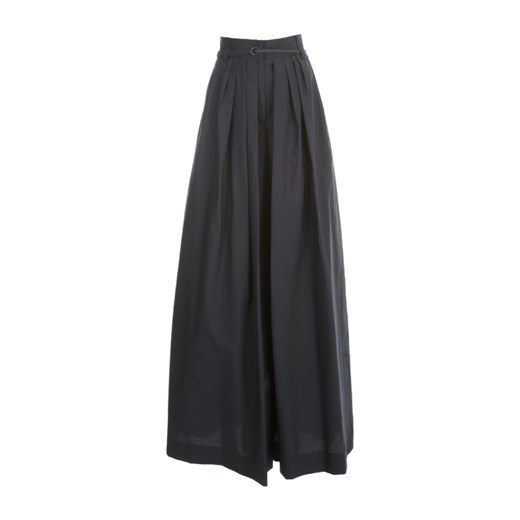 TECNO POPELINE OVERSIZED SKIRT PANTS Brunello Cucinelli 42 IT showroom.pl
