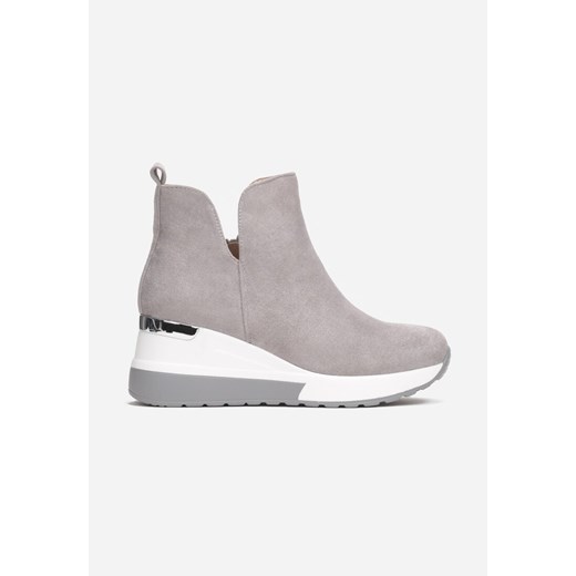 Buty sportowe damskie Born2be sneakersy bez zapięcia