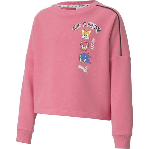 Bluza dziewczęca różowa Puma