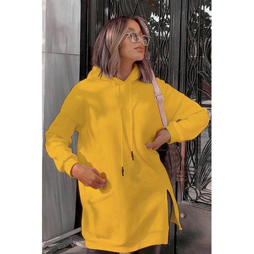 Bluza damska ROSNA YELLOW L okazyjna cena Ivet Shop