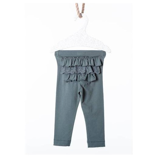 Newbie Legginsy z falbaną kolor zielony Oficjalny sklep Allegro
